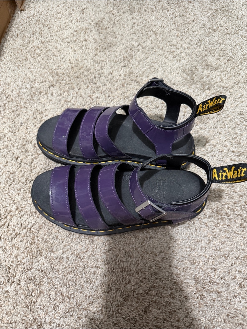 Dr. Martens Purple Blaire Sandals